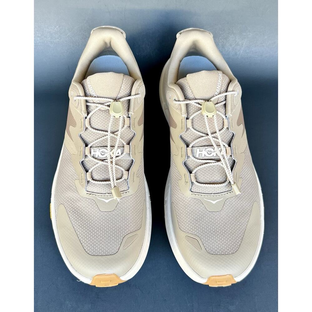 Hoka One One Transport Men's Hiking/Running Shoes Tan 1123153 DEGG NEW - Picture 6 of 11